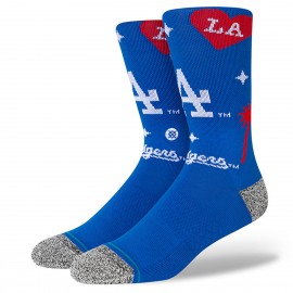 Los Angeles Dodgers Landmark Sokken - - Blauw - Stance