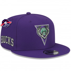cap 9Fifty - Milwaukee Bucks City Edition - 2021 Plaatsvervanger