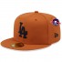 cap New Era - Los Angeles Dodgers 59Fifty - Karamelbruin