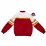 Kansas City Chiefs Satijnen Jasje - - Speciaal Script - Mitchell and Ness