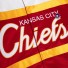 Kansas City Chiefs Satijnen Jasje - - Speciaal Script - Mitchell and Ness