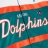 Miami Dolphins Satijnen Jasje - - Speciaal Script - Mitchell and Ness
