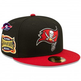 capTampa Bay Buccaneers 59FIFTY - - Zijflap Superbowl