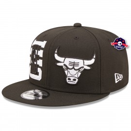 cap 9Fifty - Chicago Bulls Draft - CW zwart - 2022