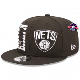 cap 9Fifty - Brooklyn Nets Draft - Zwart CW - 2022