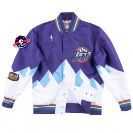 Utah Jazz Warm Up jack - - NBA seizoen 1997/98 - Mitchell & Ness