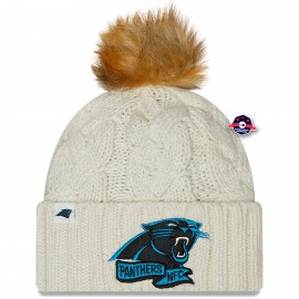 Carolina Panthers Sideline Bonnet met pompon - - New Era