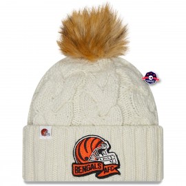 Cincinnati Bengals Sideline Bonnet met pompon - - New Era