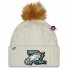 Philadelphia Eagles Sideline Bonnet met pompon - - New Era