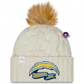 Los Angeles Chargers Sideline Bonnet met pompon - - New Era
