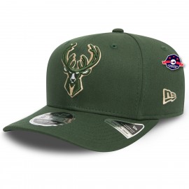cap 9Fifty - Milwaukee Bucks - Team Stretch Verte