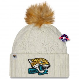 Jacksonville Jaguars Sideline Bonnet met pompon - - New Era