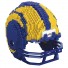 Los Angeles Rams 3D decoupeerzaag BRXLZ - Helm van de - NFL
