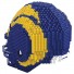 Los Angeles Rams 3D decoupeerzaag BRXLZ - Helm van de - NFL