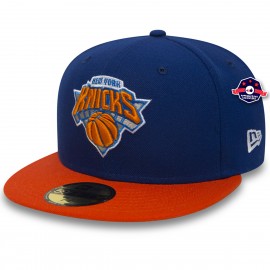 cap 59Fifty - New York Knicks - Essentieel Blauw en Oranje