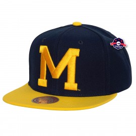 cap Snapback - Michigan - Mitchell & Ness - Twee Tinten