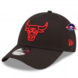 cap 9Forty - Chicago Bulls - Outline - Zwart