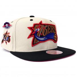 cap - Philadelphia 76ers - Off White tweetinten - Mitchell & Ness