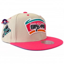 cap - San Antonio Spurs - Off White tweetinten - Mitchell & Ness