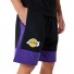 Los Angeles Lakers NBA Short - - Kleurblok - Zwart New Era