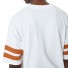 New Era T-shirt - Statement - Oversized Streep - Wit