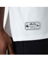 New Era T-shirt - Statement - Oversized Streep - Wit