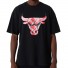 Chicago Bulls Infill NBA T-shirt - - Grafisch Zwart New Era