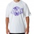 Los Angeles Lakers Infill NBA T-shirt - - Grafisch Wit New Era