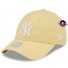 cap New Era - New York Yankees - Pastelgeel - Vrouwen - 9Forty